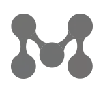 logotipo de Clínica motion en blanco y negro